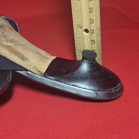 Talbot Black Pumps Low Heel Mules 5 1/2 M - Picture 10 of 13